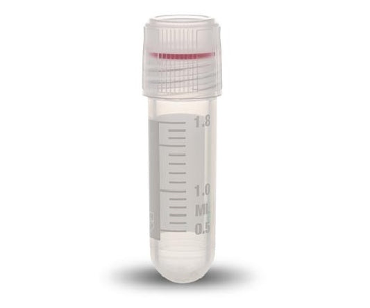 Cryovial O-ring seal type 2mL external thread, round bottom 1 box (100 pieces x 10 bags) T308-2 1 box (100 pieces x 10 bags)