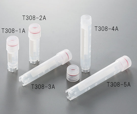 Cryovial O-ring seal type 2mL External thread, self-supporting 1 box (100 pieces x 10 bags) T308-2A 1 box (100 pieces x 10 bags)