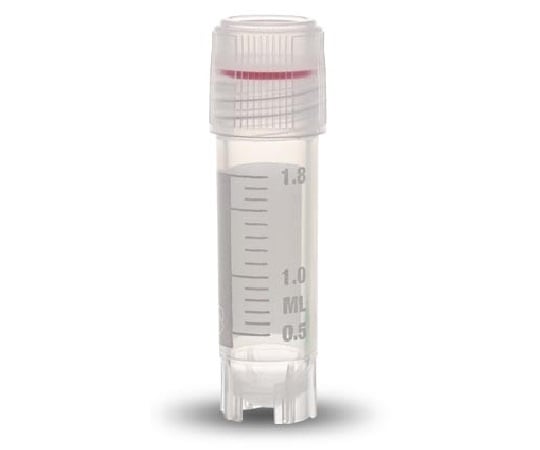 Cryovial O-ring seal type 2mL External thread, self-supporting 1 box (100 pieces x 10 bags) T308-2A 1 box (100 pieces x 10 bags)