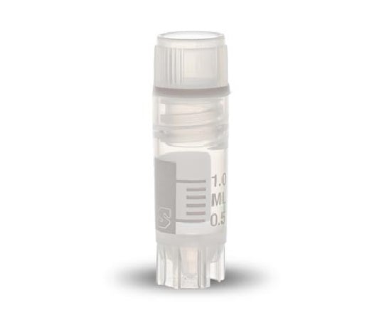 크라이오 바이알 O링 씰 타입 1.2mL 내 나사・자립형 1상자(100개×10봉투입) T311-1 1상자(100개×10봉투입)