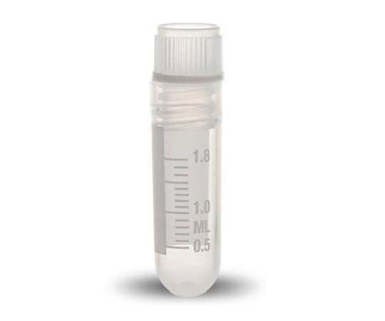 クライオバイアル Oリングシールタイプ 2mL 内ネジ・丸底 1箱（100個×10袋入）　T311-3 1箱(100個×10袋入)