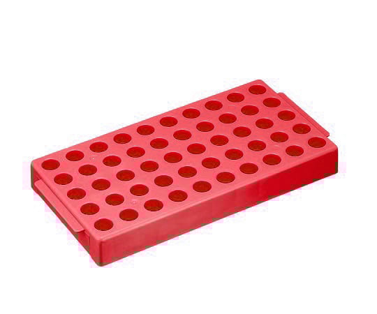 크라이오바이알용 랙 50개 수납 100×200×25mm 레드 1상자(4개입) T315-3 1상자(4개입)