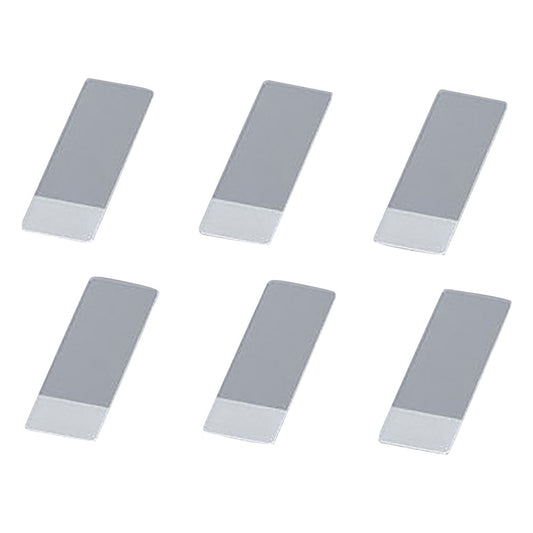 Silane-coated glass slides, white edge frosted No.1, 100 pieces, S8111, 1 box (100 pieces)