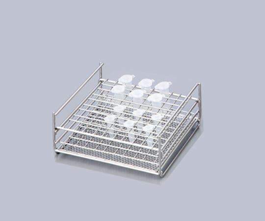 Tube rack (stainless steel) SR-25 1 pc., can store 5 tubes x 5 rows