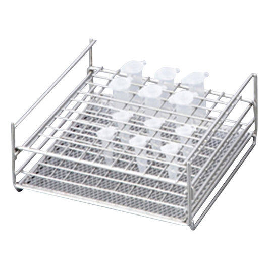 Tube rack (stainless steel) SR-25 1 pc., can store 5 tubes x 5 rows