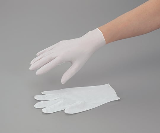 Sunny Foods Nitrile Gloves Economy White Medium 100 gloves x 10 boxes 3.5g white carton 1 case (100 gloves x 10 boxes)