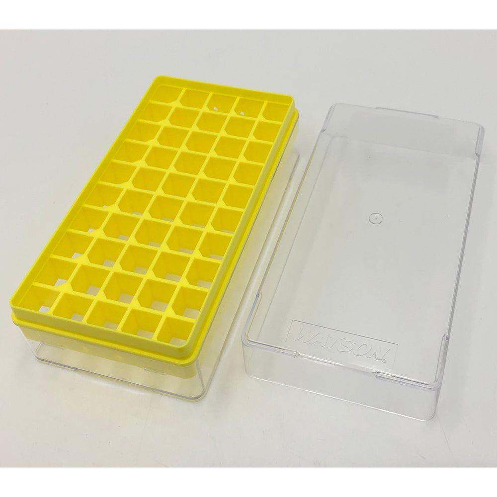 ハニカムラック　0.5・1.5・2.0mL用　イエロー　10個入り　1577-550Y 1箱(10個入)