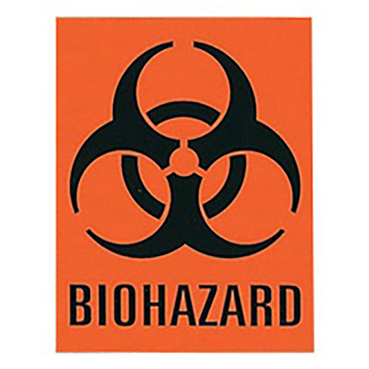 バイオハザードステッカー 1箱（6ラベル×10枚入）　KBH-2 1箱(6ラベル×10枚入)