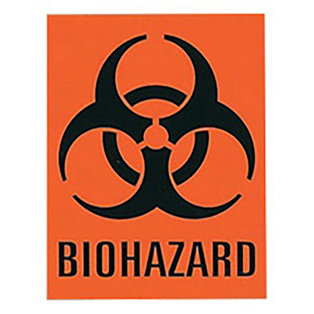 Biohazard Stickers 1 box (4 labels x 15 sheets) KBH-3 1 box (4 labels x 15 sheets)