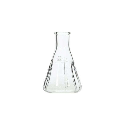 Shaking Erlenmeyer Flask 100mL No.5 Rubber Stopper Compatible 016310-100A 1 pc