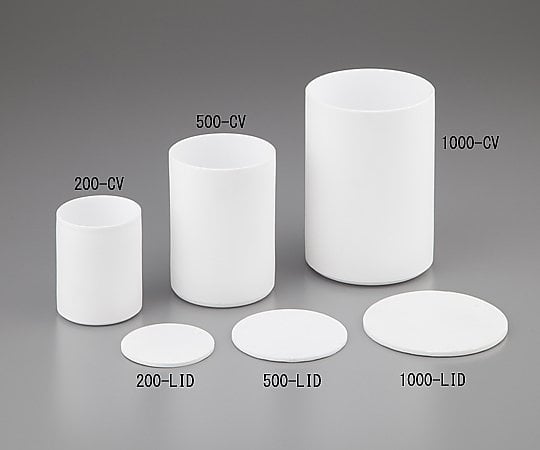 PTFE円筒容器用　フタ　200mL用　200-LID 1個