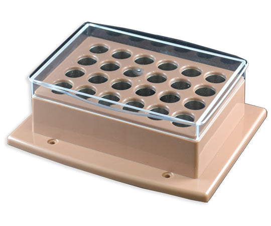 クール・ホットブロックバス(Thermo Cell)用ブロック　φ15mm試験管　24本用　S15-24 1個