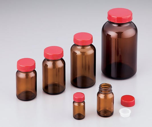 規格瓶SCC 37.5mL 100本入 （純水洗浄処理済み） 茶　No.4K 1箱(10本×10袋入)