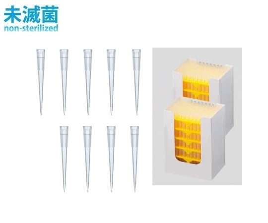 フレンドチップ　2～200μL　96本／トレイ×5トレイ×2箱　0K-ETS-JSG 1セット(96本×10トレイ入)