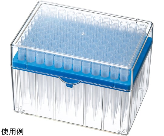フレンドチップ用ラック 100～1000μL用 5個入　0K-ETS-1000LGRK 1箱(5個入)