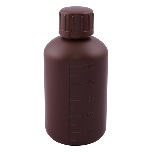 Standard bottle, round narrow mouth (light-shielding), 500mL, 1 bottle, 1031-23, 1 bottle