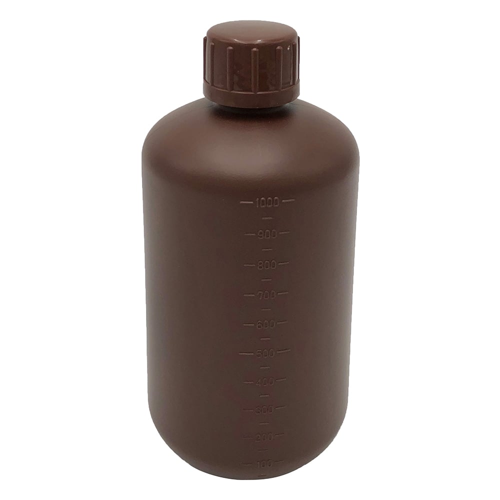 Standard bottle, round narrow mouth (light-resistant), 1L, 1 bottle, 1031-24, 1 bottle