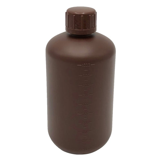 Standard bottle, round narrow mouth (light-resistant), 1L, 1 bottle, 1031-24, 1 bottle