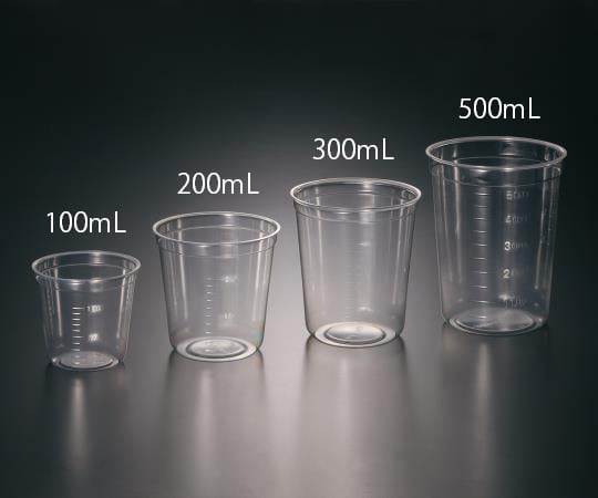 Disposable PP clear cup 100mL 1 box (1000 pieces) 1 box (1000 pieces)