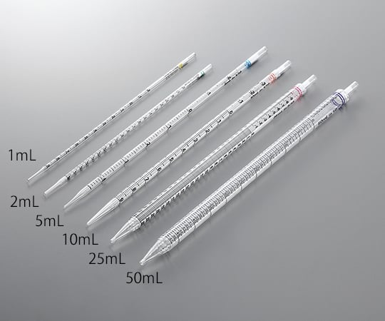 Violamo Disposable Pipette II (Plastic Packaging) 50mL 100 pcs 4741 1 box (1 pc x 100 bags)