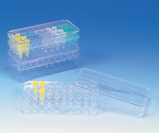 クリスタル1.5mLチューブスタンド（40本立て）　4個入　9906 1箱(4個入)