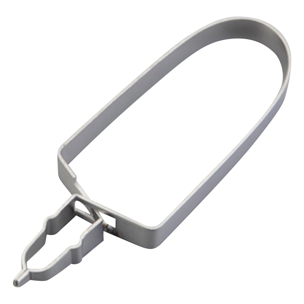 Cornet tweezers for cover glass 1 piece