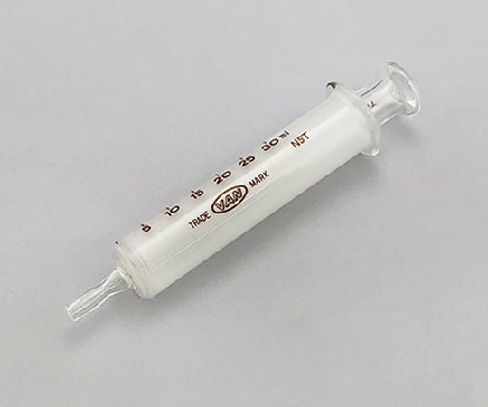 White hard syringe, enema tip, 30mL, 00200724, 1 unit