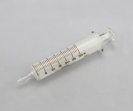 White hard syringe, enema tip, 30mL, 00200724, 1 unit