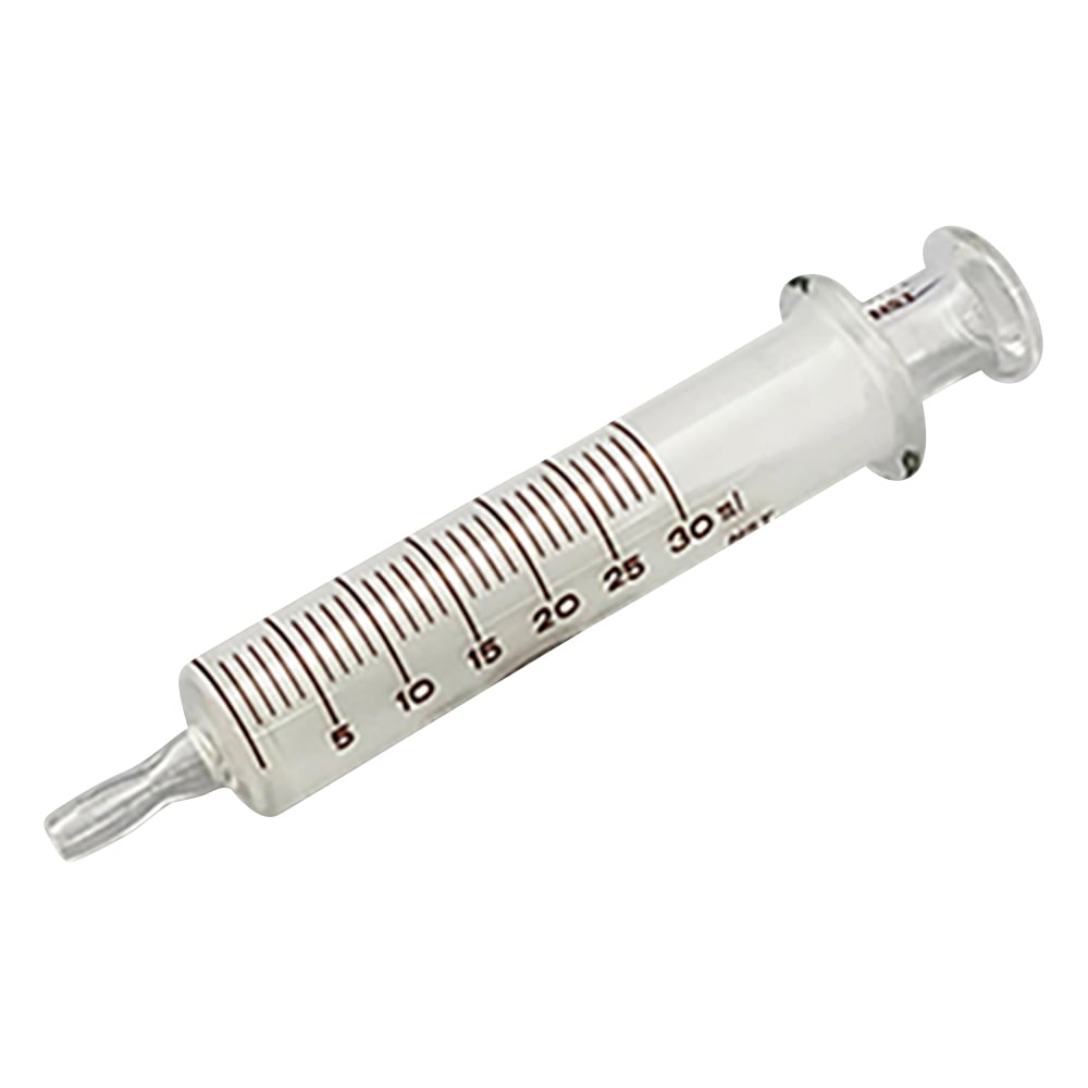 White hard syringe, enema tip, 30mL, 00200724, 1 unit