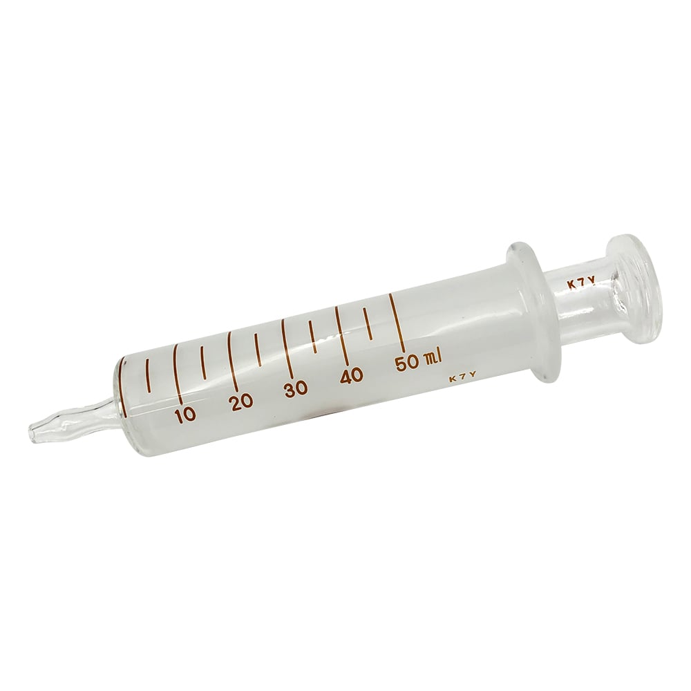 White hard syringe, enema tip, 50mL, 00200824, 1 unit