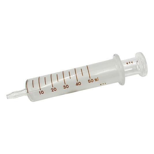 White hard syringe, enema tip, 50mL, 00200824, 1 unit