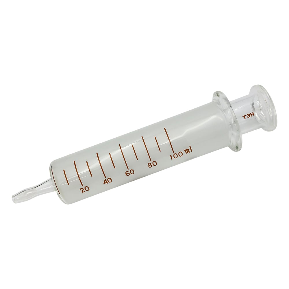 White hard syringe, enema tip, 100mL, 00200924, 1 unit