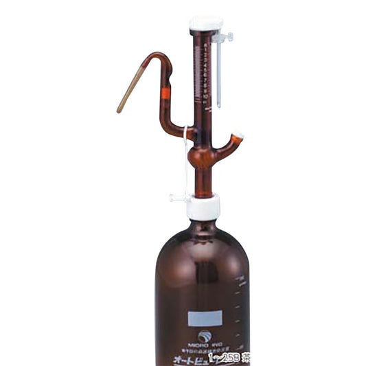 Autoburette (with brown bottle, brown) 10mL 10B 1 piece