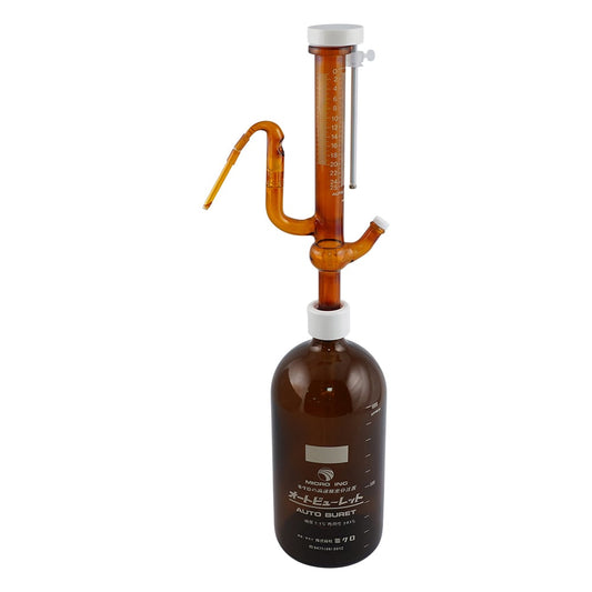 Autoburette (with brown bottle, brown) 25mL 25B 1 piece