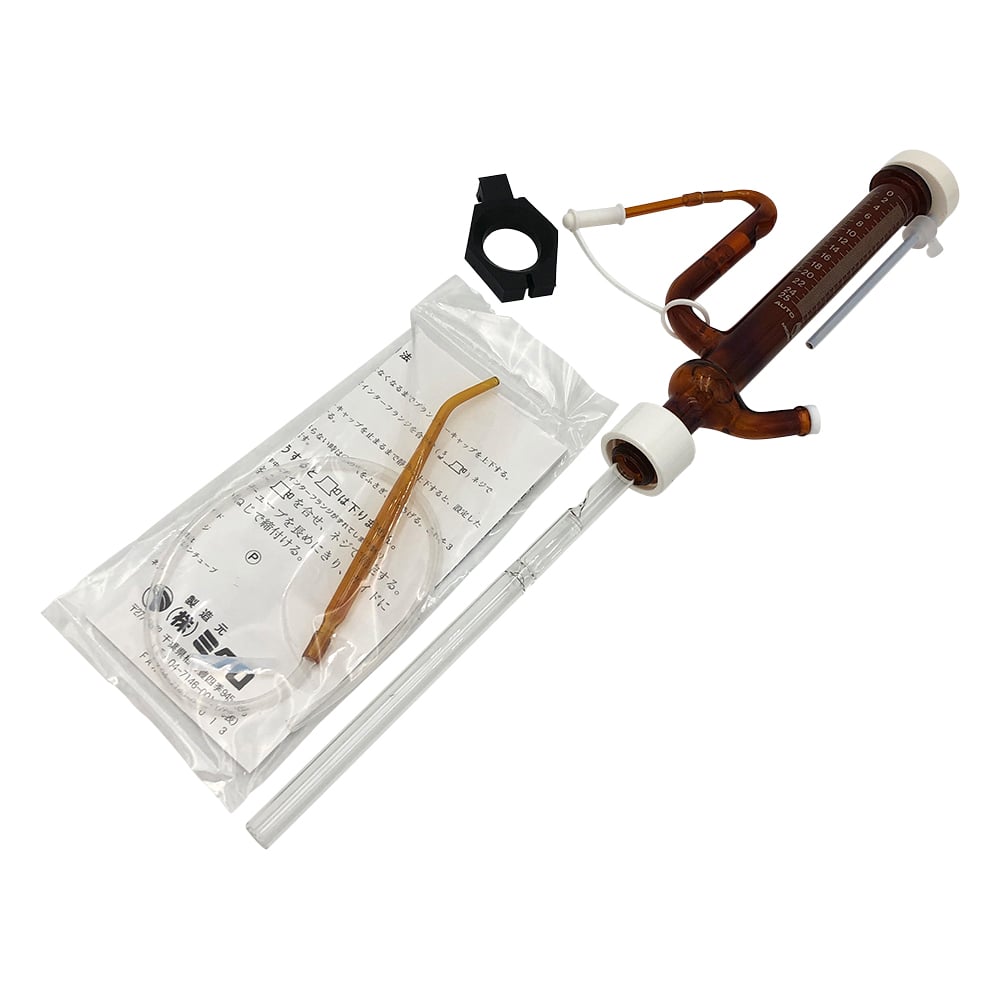 オートビュレット(本体のみ) 25mL 茶　25B-T-PS 1個