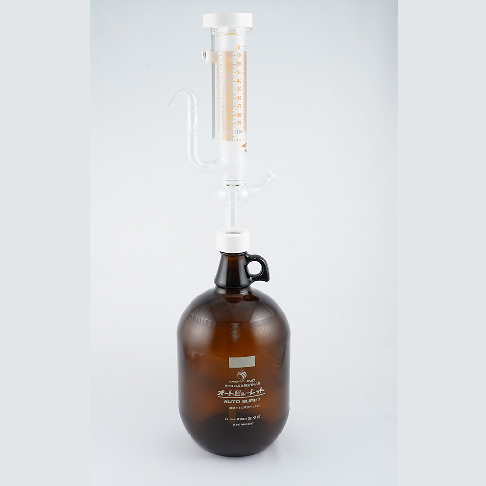 Auto Burette (with gallon bottle, white) 100mL 100BG 1 piece