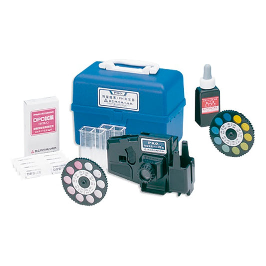 残留塩素測定器（DPD法+pH測定器） 1個