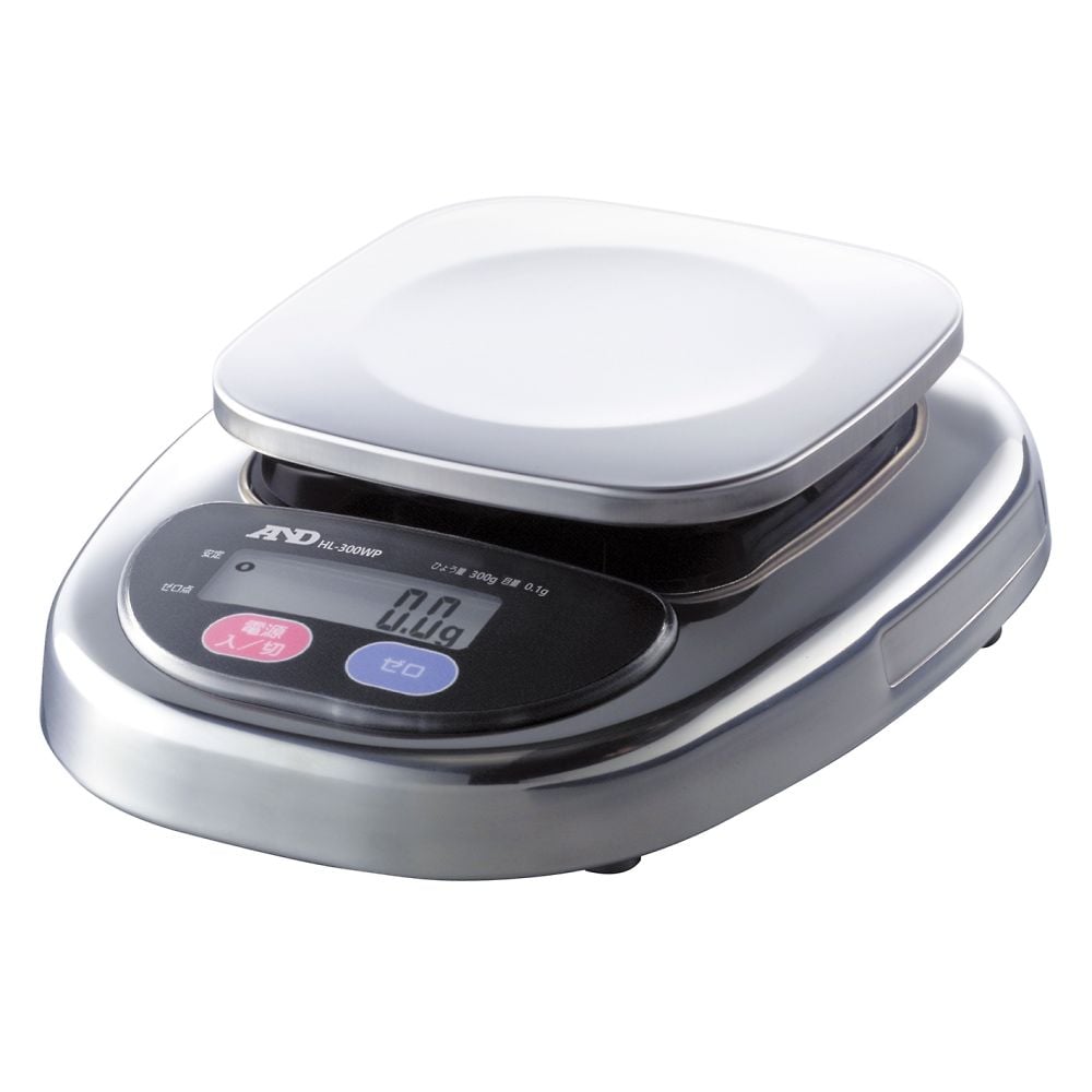 防塵・防水コンパクトスケール HL-WPシリーズ  ひょう量:300g 最小表示:0.1g  　HL-300WP 1台