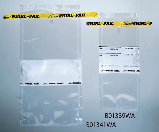 Flat wire sampling bag 75 x 185 mm 1 box (500 pieces) B01339 1 box (500 pieces)