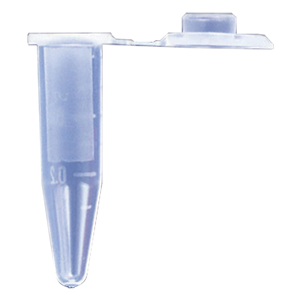 PCR tubes, flat cap, 0.5mL, 1000 pieces, T-06, 1 bag (1000 pieces)