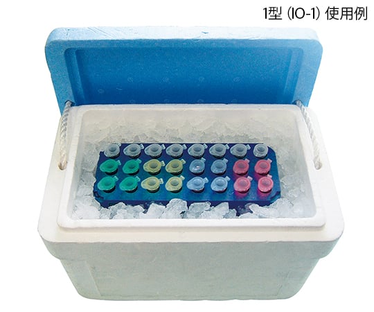 Cooling Tube Rack Ice On 1.5mL x 24 tubes can be stored Type 1 (IO-1) 1 piece