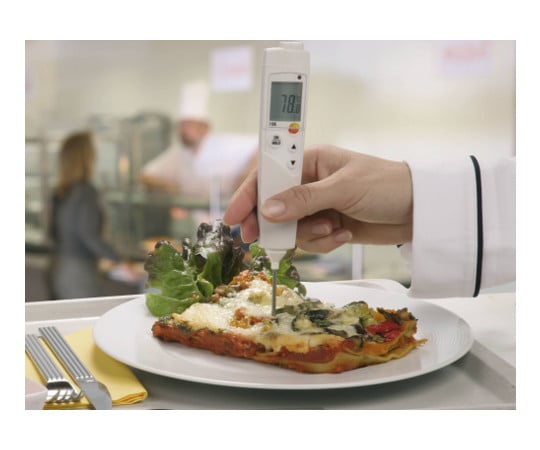 NTCサーミスタ 食品用中心温度計 testo 106 セット　0563 1063 08 1台