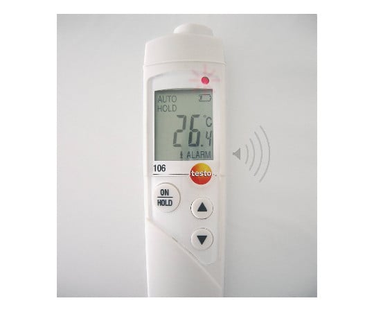 NTCサーミスタ 食品用中心温度計 testo 106 セット　0563 1063 08 1台