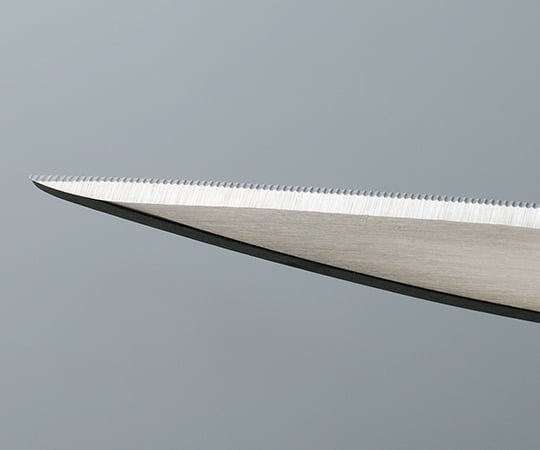 検査用ハサミ　ギザ刃　TE-2009 1個