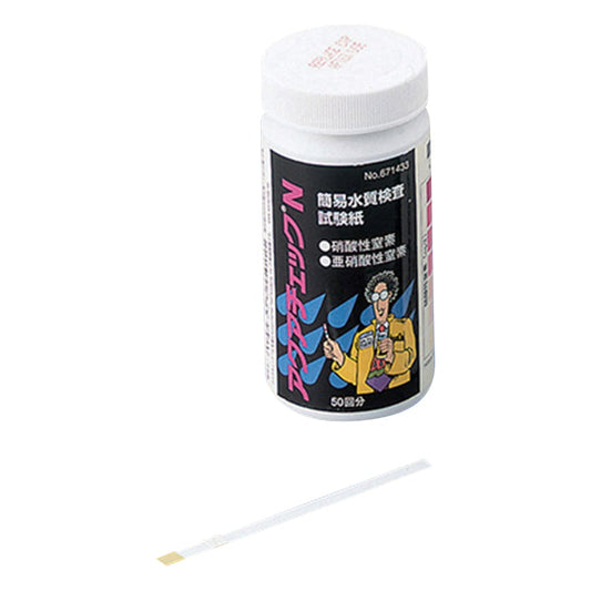 Water quality test paper Nitrate nitrogen/Nitrite nitrogen Aqua Check N 1 case (50 pieces x 6 boxes) 1 case (50 pieces x 6 boxes)