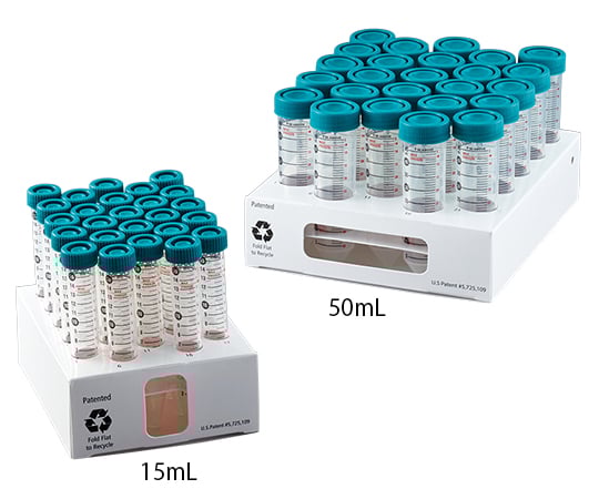 원침관 15mL 플러그 씰 캡 부착 (벌크) 500개(50개×10봉지)/상자 3132-345 1상자(50개×10봉투입)