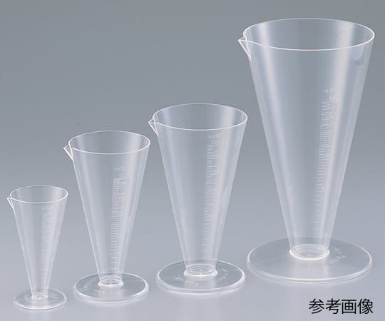 원추형 액량계(PMP제) 500mL 1424 1개