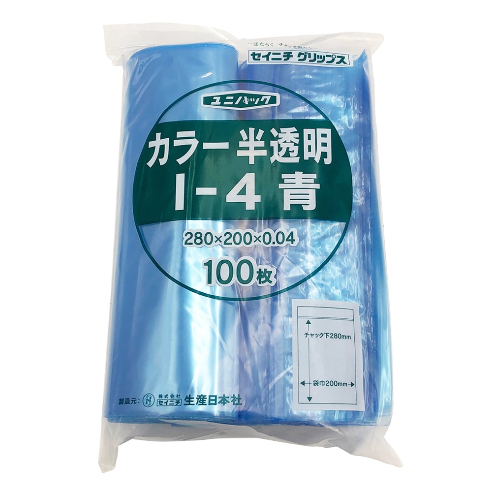 Unipack Color Semi-transparent 200 x 280 mm (Blue) 1 bag (100 sheets ...