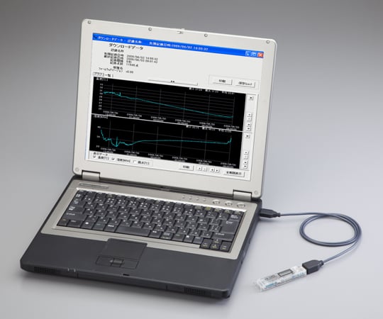 Temperature and humidity data logger (PDF output type) RX-350THP 1 unit