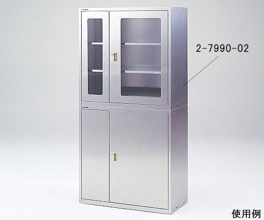 耐震薬品庫（薄型）　窓なし　Ｗ900S 1個